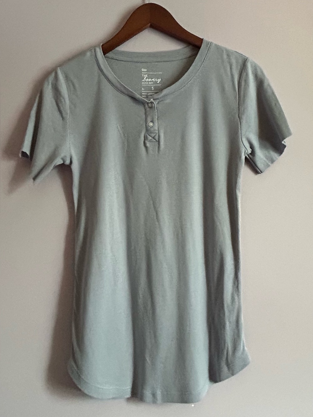 GAP The Bowery Henley Shirt T-Shirt Size Small